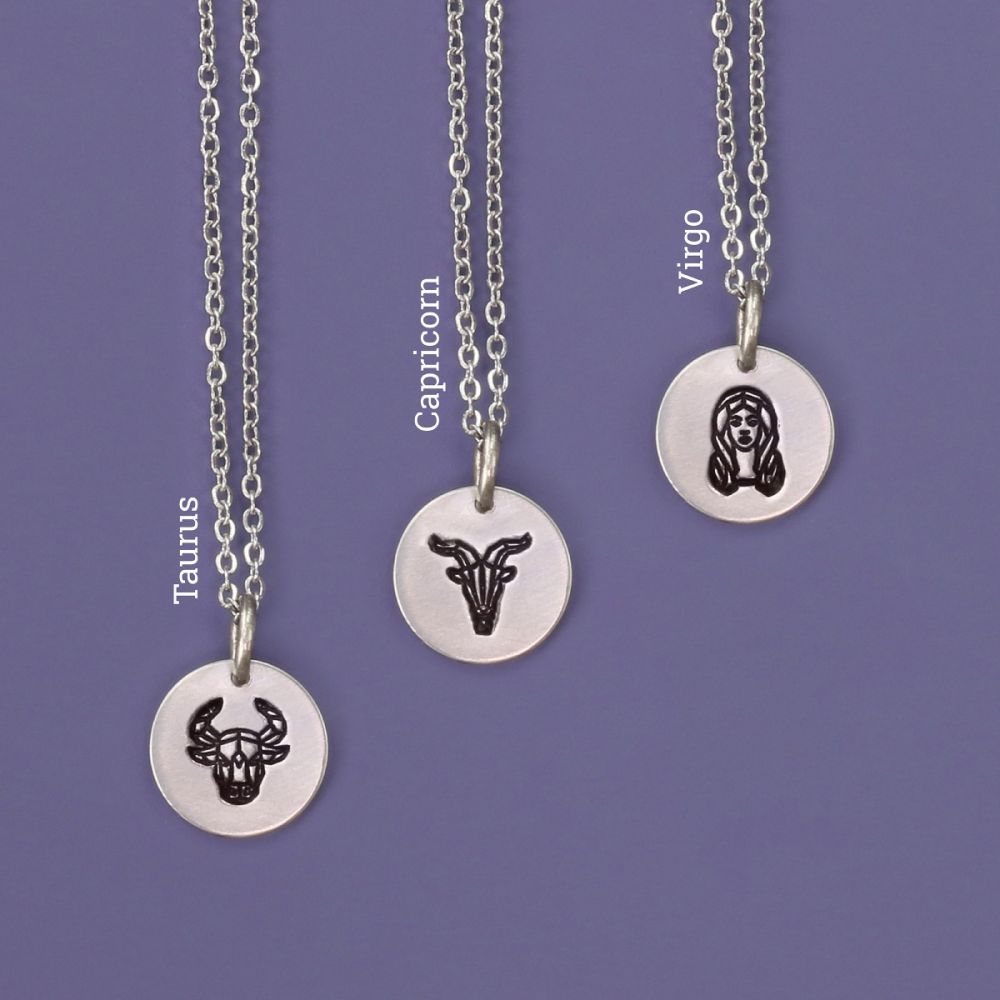 Impressart Blanks ImpessAt Signatue Zodiac Sign Metal Stamp Pack