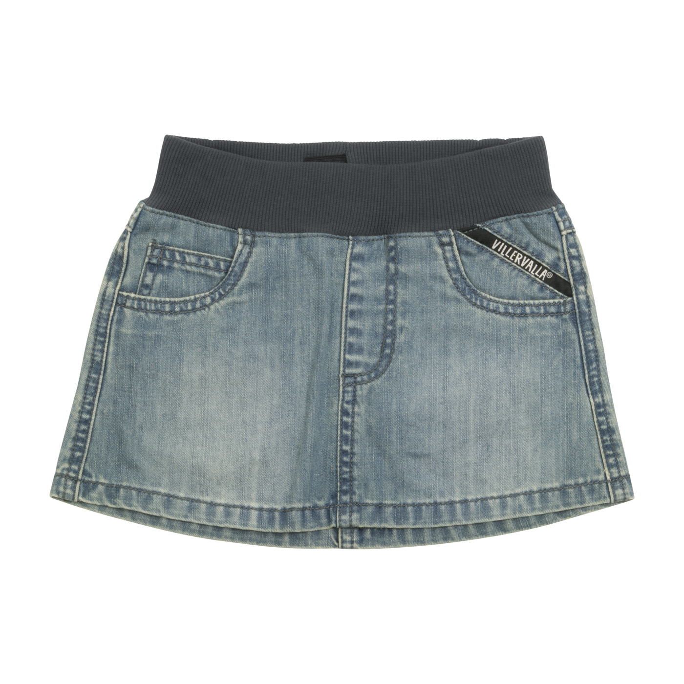 Lee Solid Blue Denim Skirt Size 14 - 57% off | thredUP