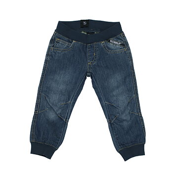 lined jeans with cuff CLASSIC DENIM MIDNIGHT WASH