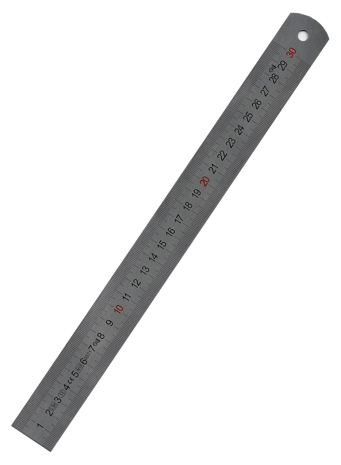 Stållinjal 30 cm