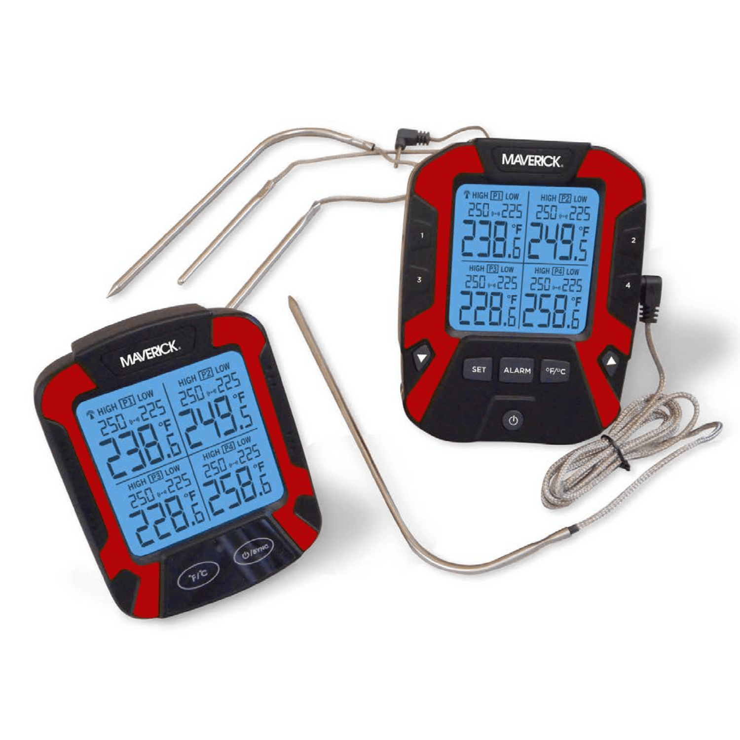 Maverick XR-50 Trådlös Grill & BBQ Termometer med 4 prober - 2