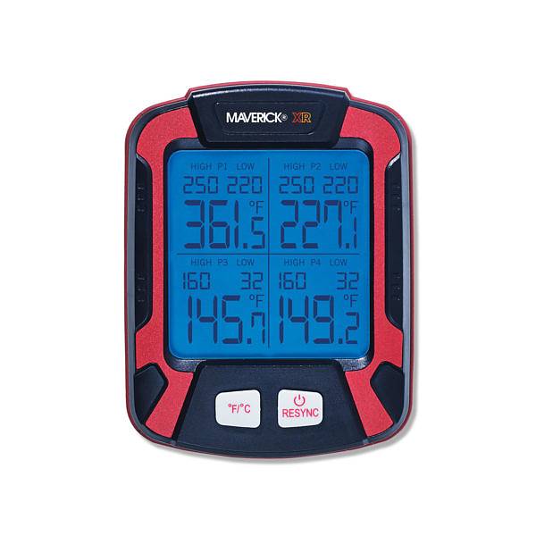 Maverick XR-50 Trådlös Grill & BBQ Termometer med 4 prober - 4