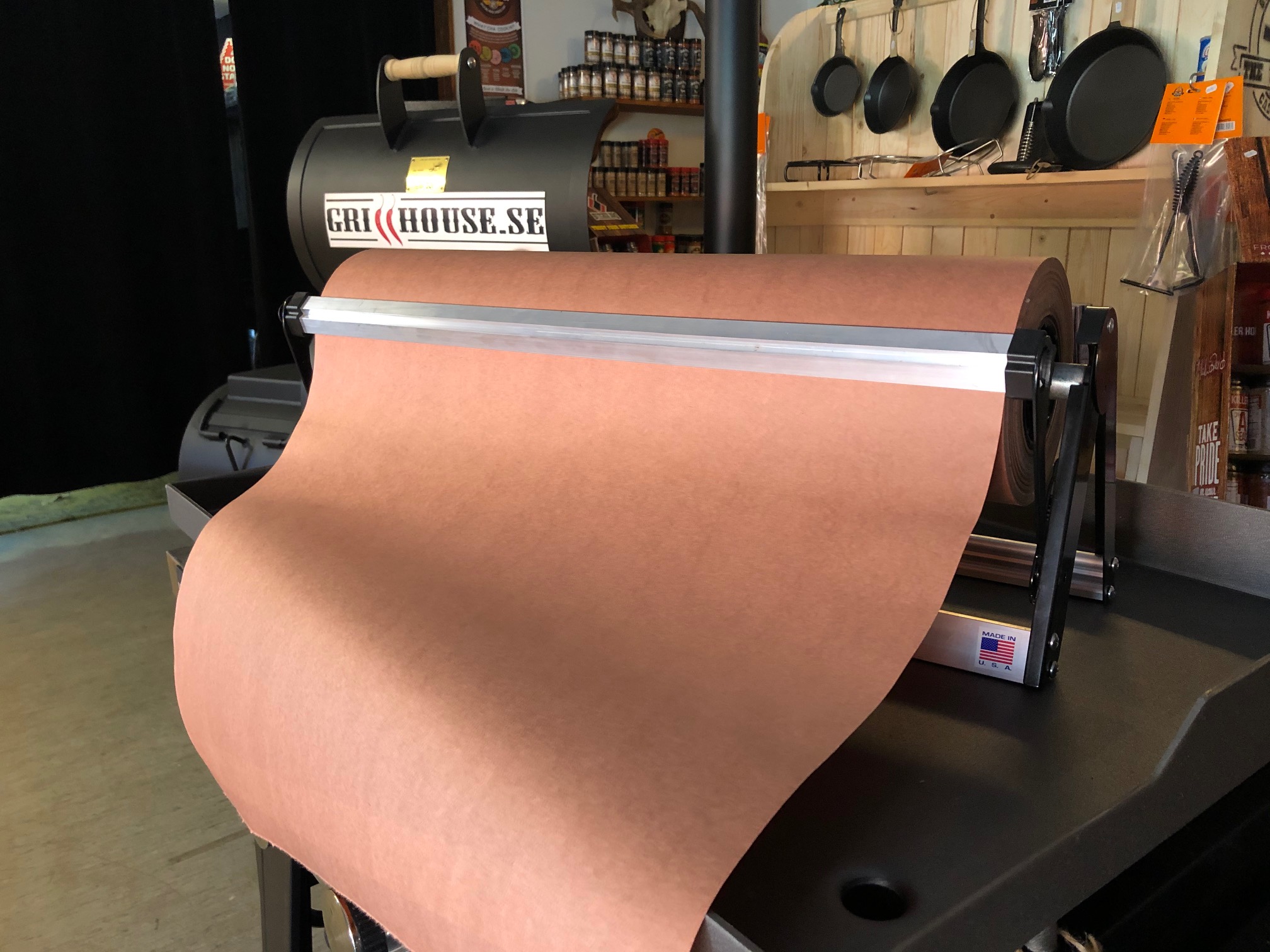 OREN Pink Butchers Paper Roll Dispenser / Hållare - 3