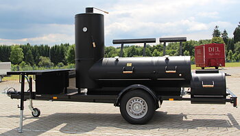 JOE’S BARBEQUE SMOKER® TRAILER - 24” Extended Catering Smoker Trailer
