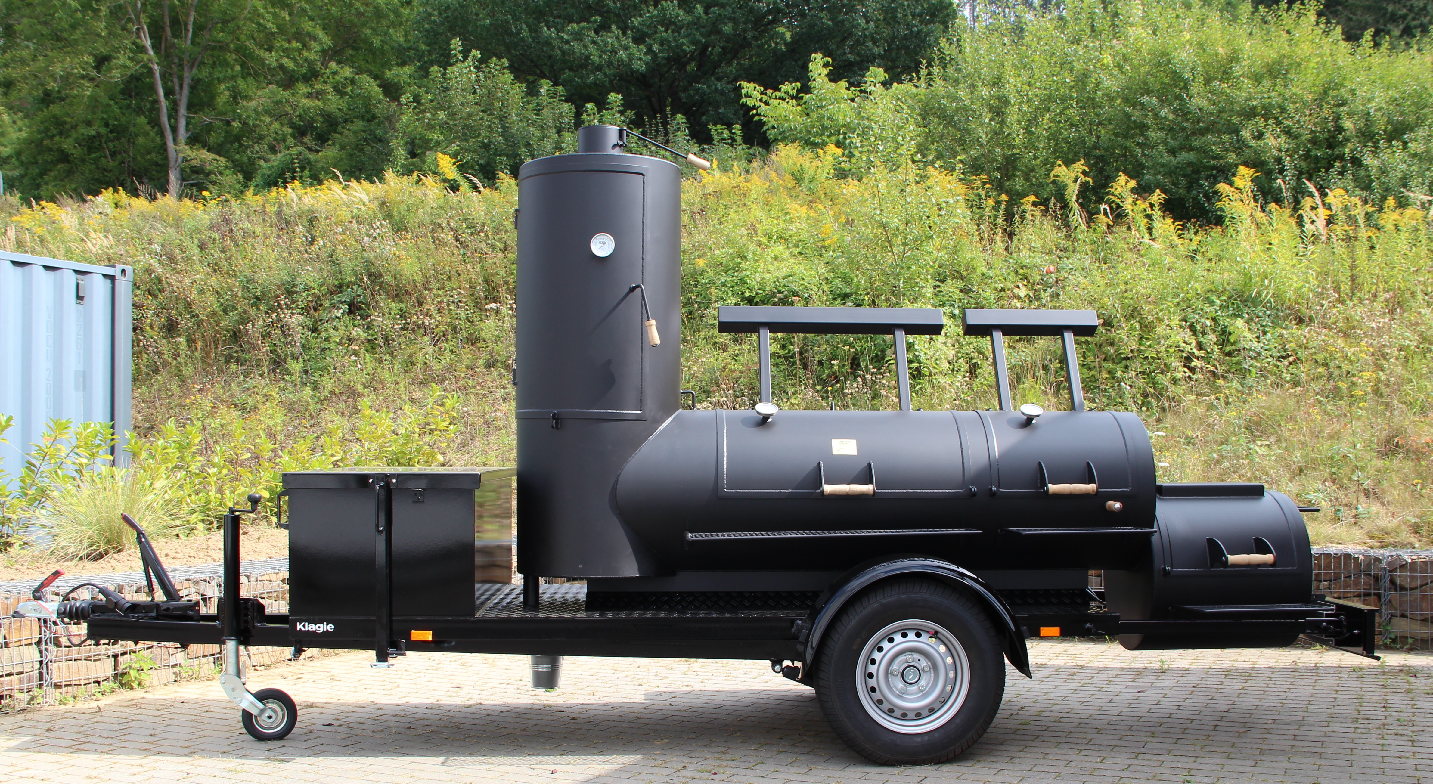 Joe's Barbeque Smoker 24" Extended Catering Trailer - 5