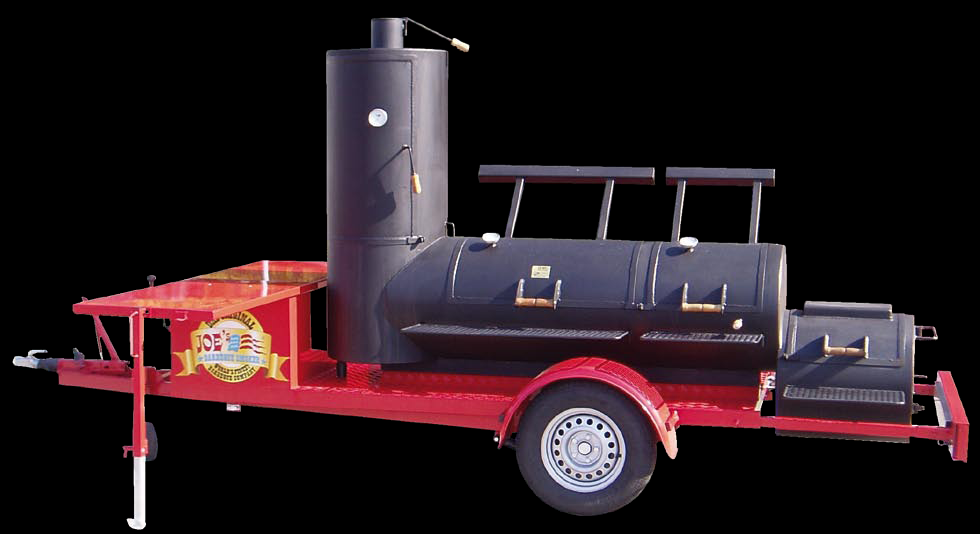 Joe's Barbeque Smoker 24" Extended Catering Trailer - 2