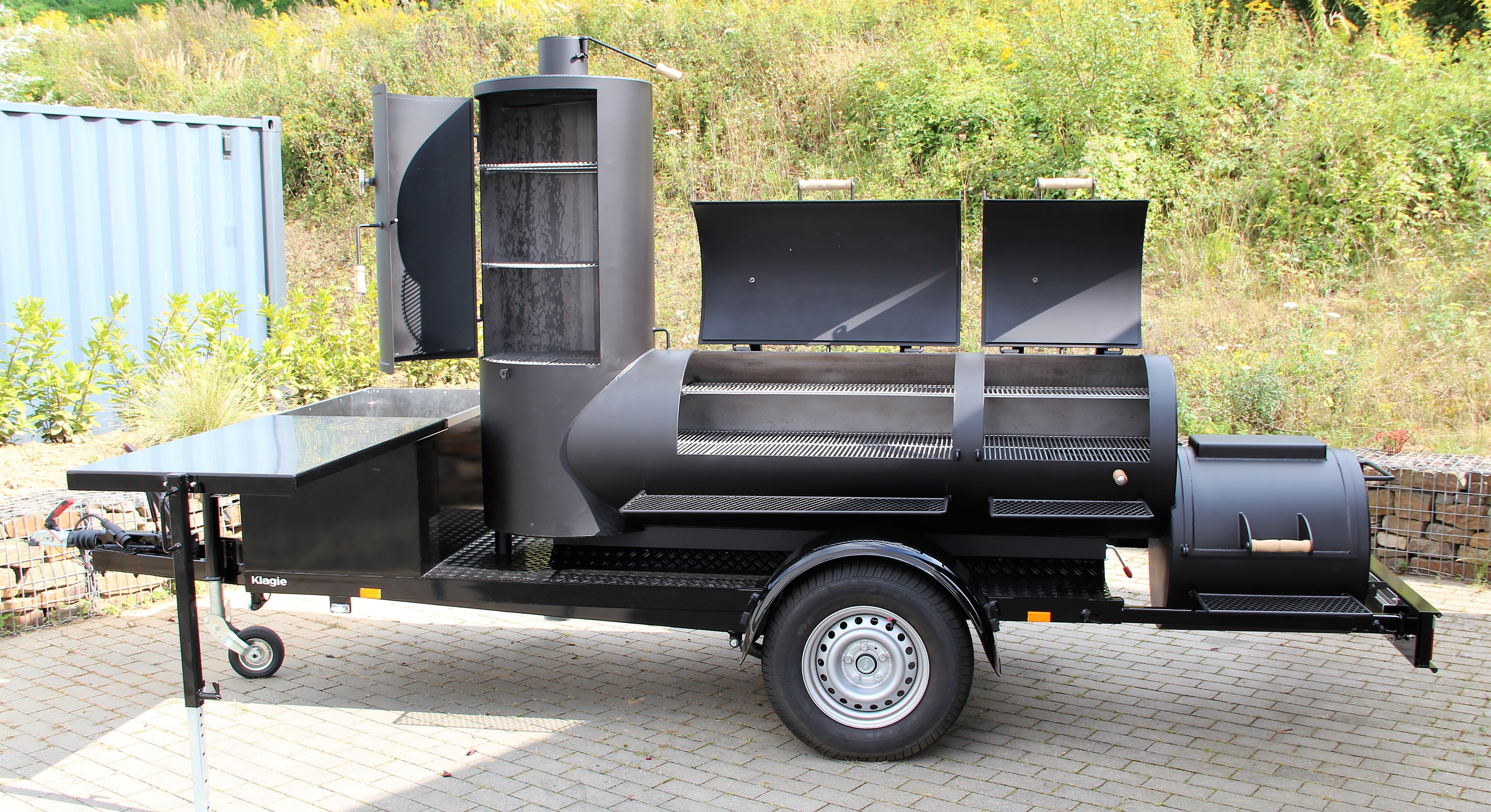 Joe's Barbeque Smoker 24" Extended Catering Trailer - 14