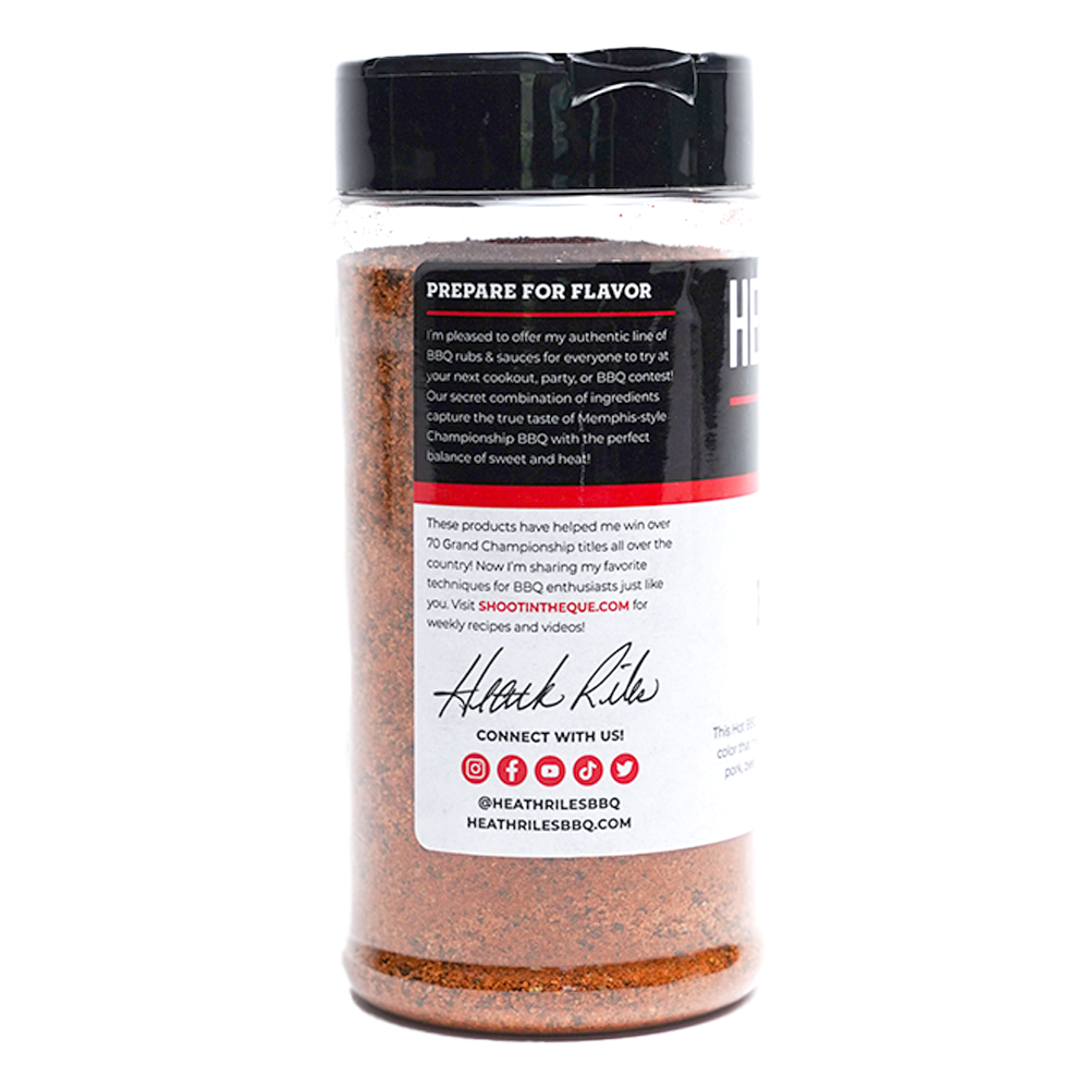 Heath Riles BBQ - Hot BBQ Rub - 3