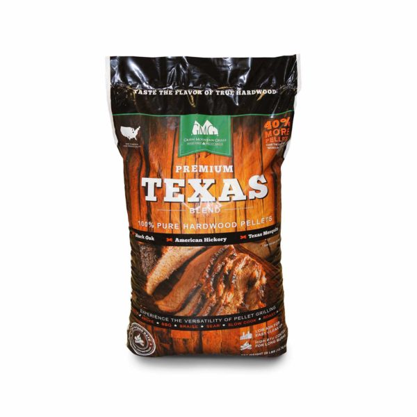 12,7 kg GMG Premium Texas Blend ( blend of white oak, hickory & mesquite )