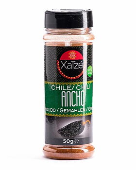XATZE  CHILE ANCHO PULVER 50GR