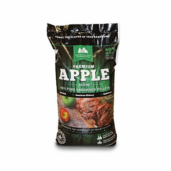 12,7 kg GMG Premium Apple Blend. (Mix av Apple Wood, American Hickory, and Red Oak)