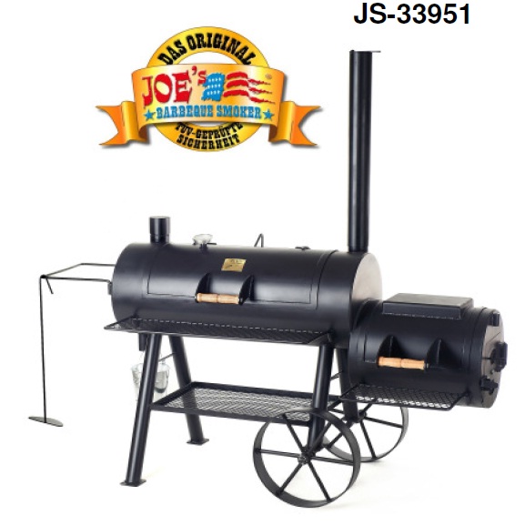 Joe´s Barbeque Smoker 20" With Reverse Flow System