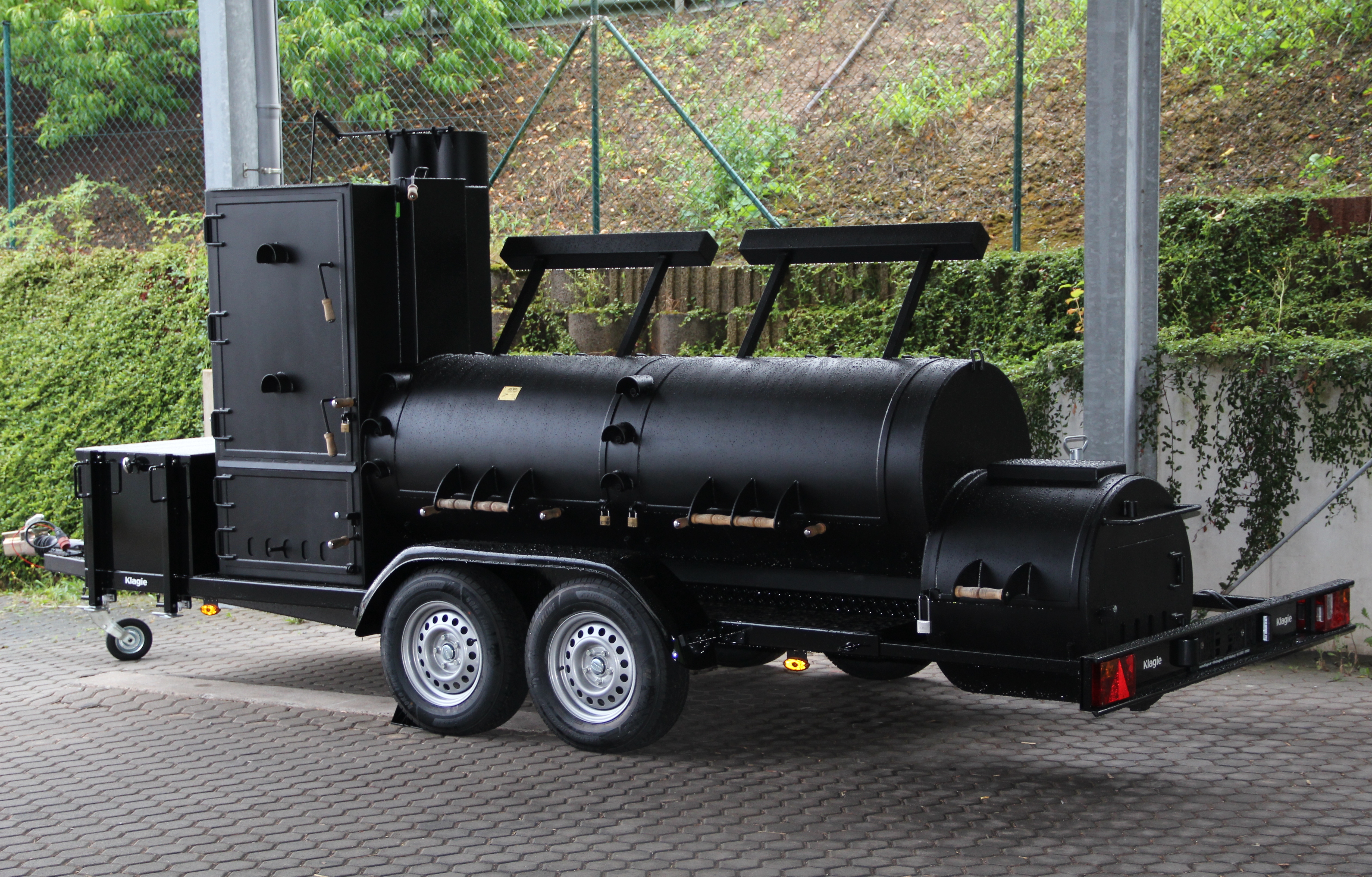 Joe´s Barbeque Smoker 30" Extended Catering Trailer - 2