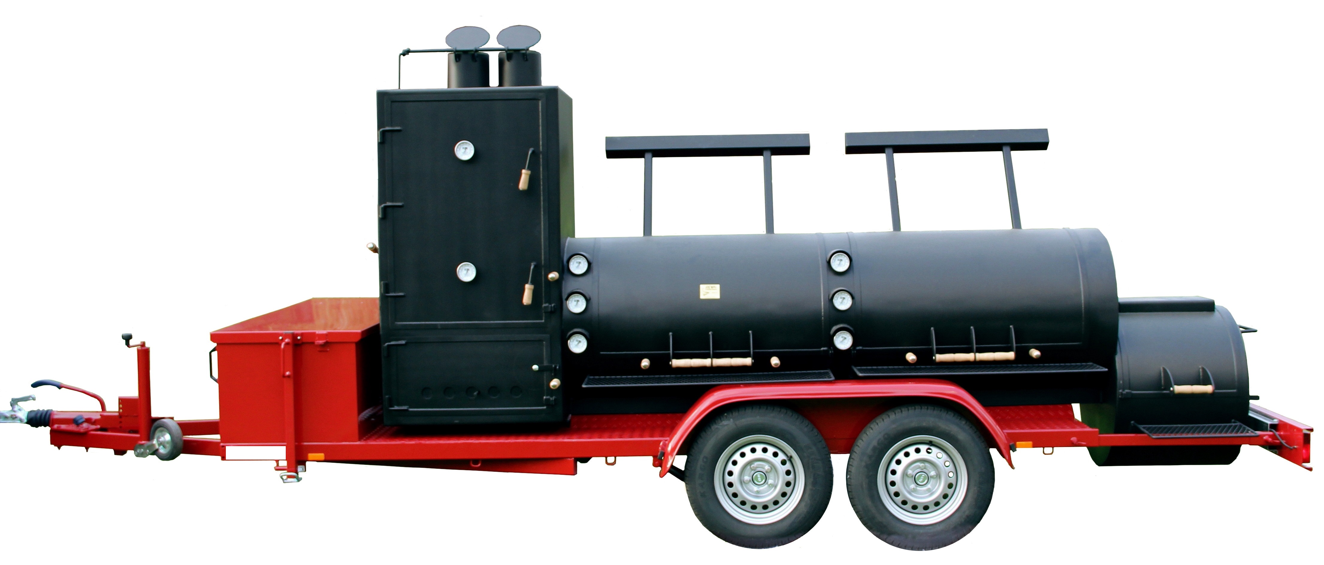 Joe´s Barbeque Smoker 30" Extended Catering Trailer - 5