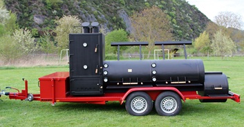 Joe´s Barbeque Smoker 30" Extended Catering Trailer - 3