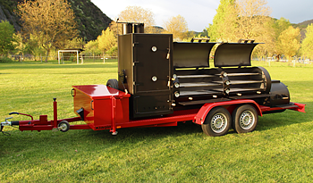 Joe´s Barbeque Smoker 30" Extended Catering Trailer