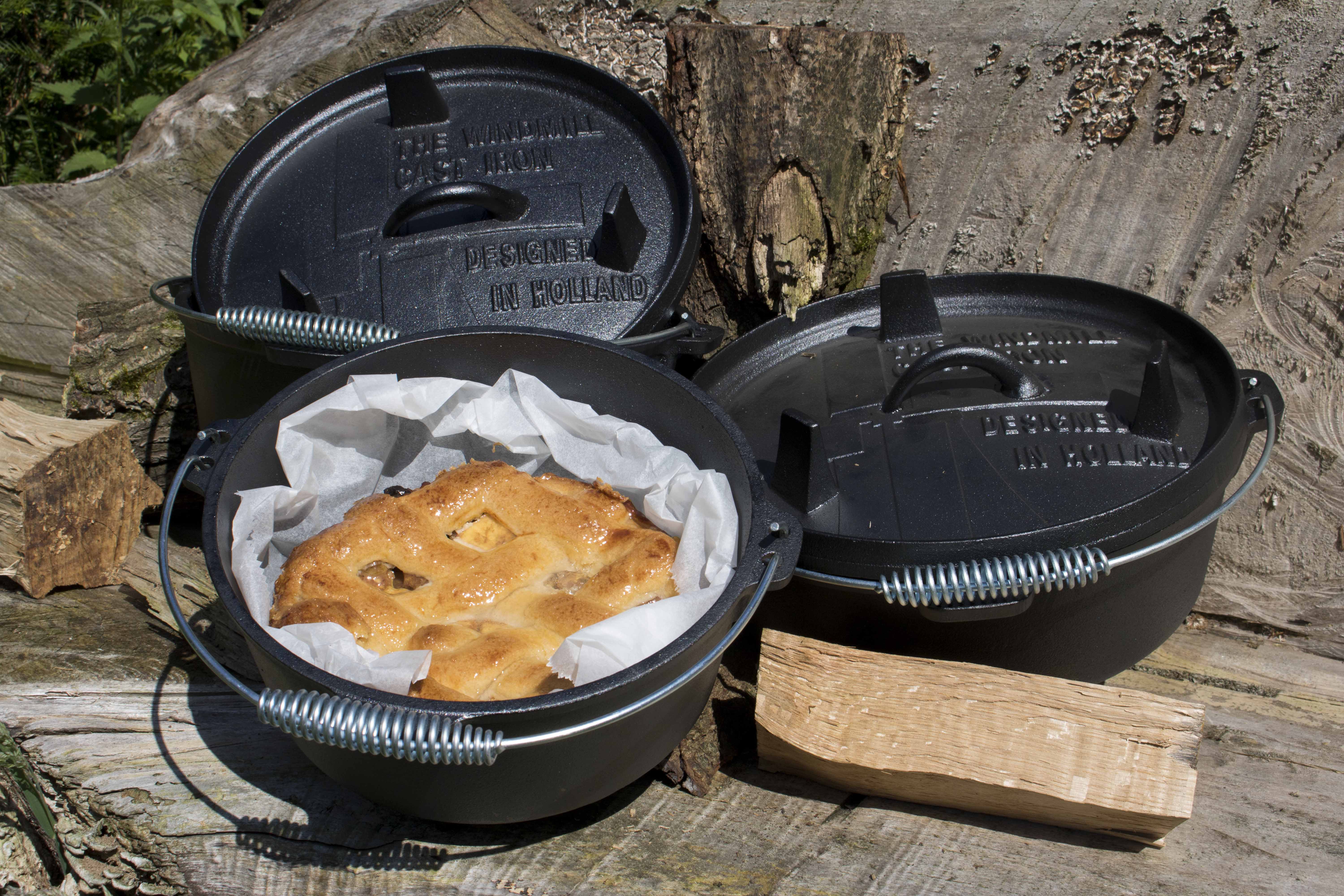 The Windmill - Gjutjärnsgryta Dutch Oven med lock 6Qt / 5,9L - 3