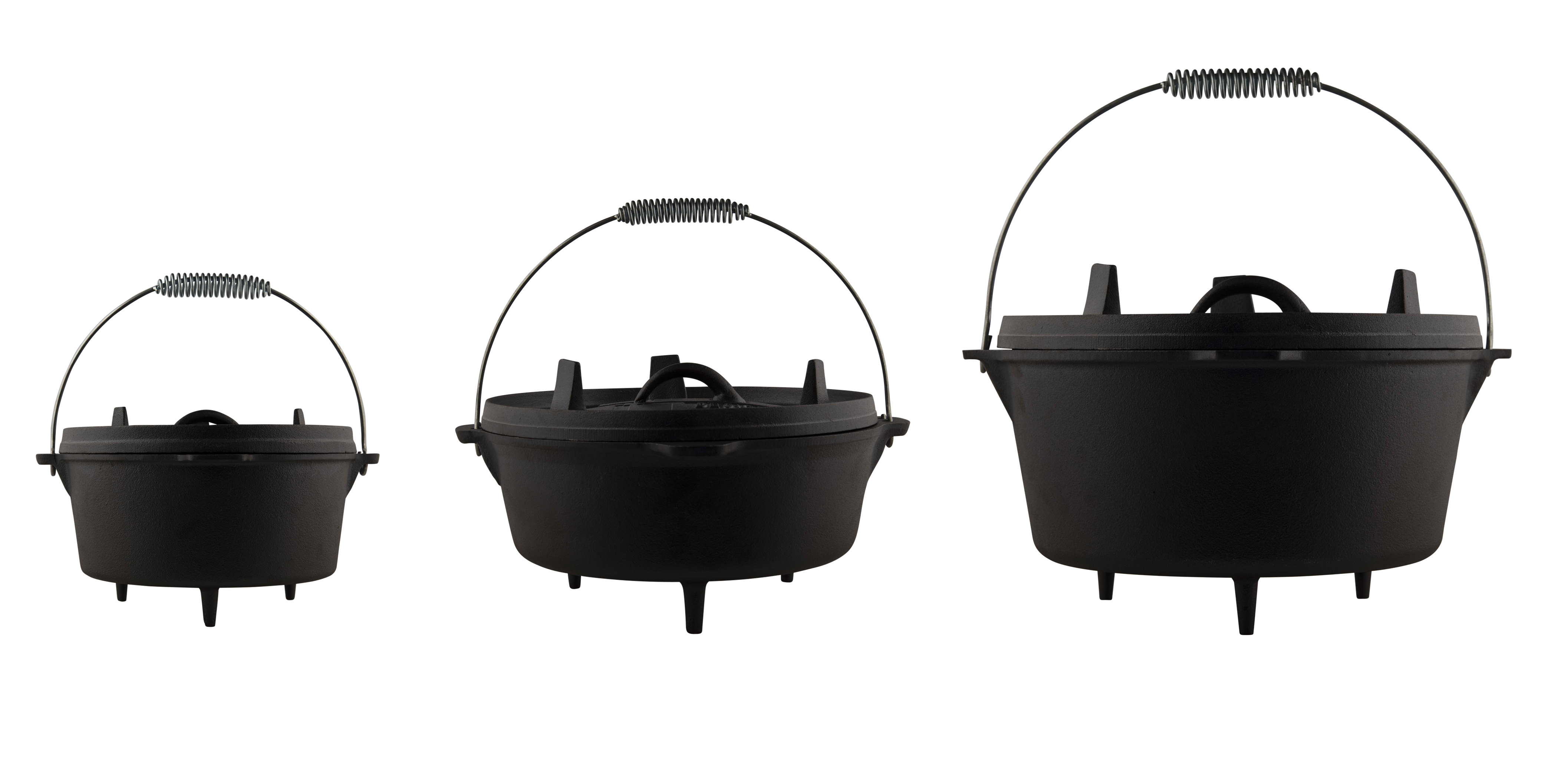 The Windmill - Gjutjärnsgryta Dutch Oven med lock 6Qt / 5,9L - 9