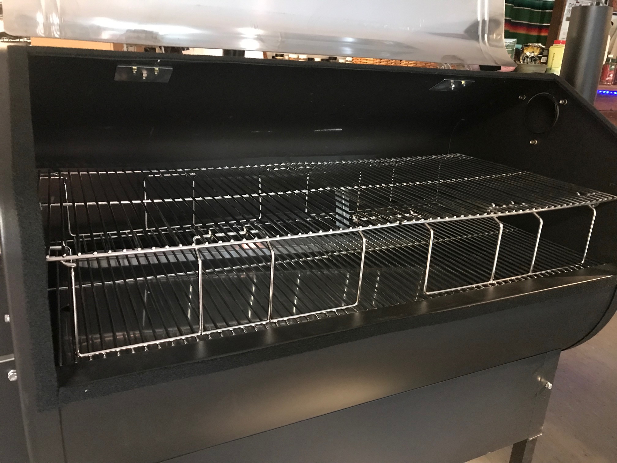 Vikbar Extrahylla till GMG Jim Bowie Pellet Grill. - 4
