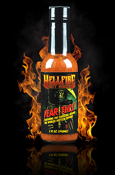 Hellfire Fear This Carolina Reaper Hot Sauce
