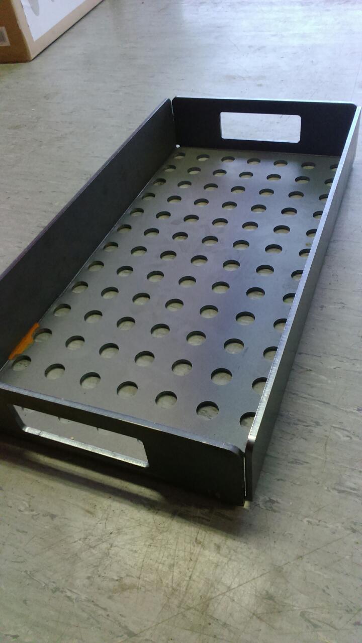 Robust Kolkorg för Offset smokers / grillar mm