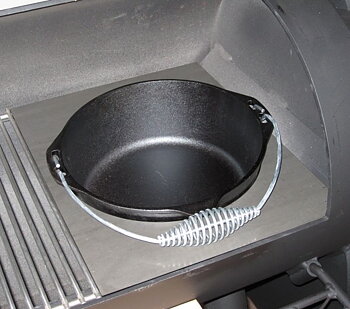 Joe´s gryt / stekpanna adapter-platta. För 20" Smokers.