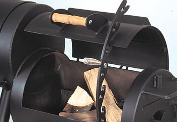 Joe´s Lockhållare för chuckwagon och större smokers.