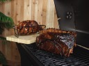 Charcoal Companion Non-Stick Reversible Roasting / Rib Rack - 2