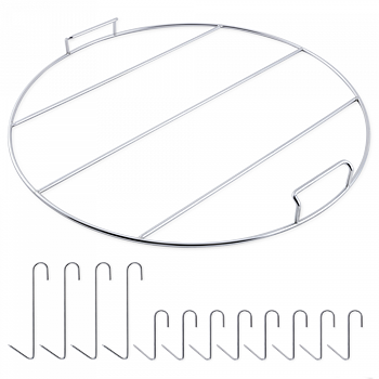 Big Poppa's Rib Hanging Rack Kit - Stainless Steel