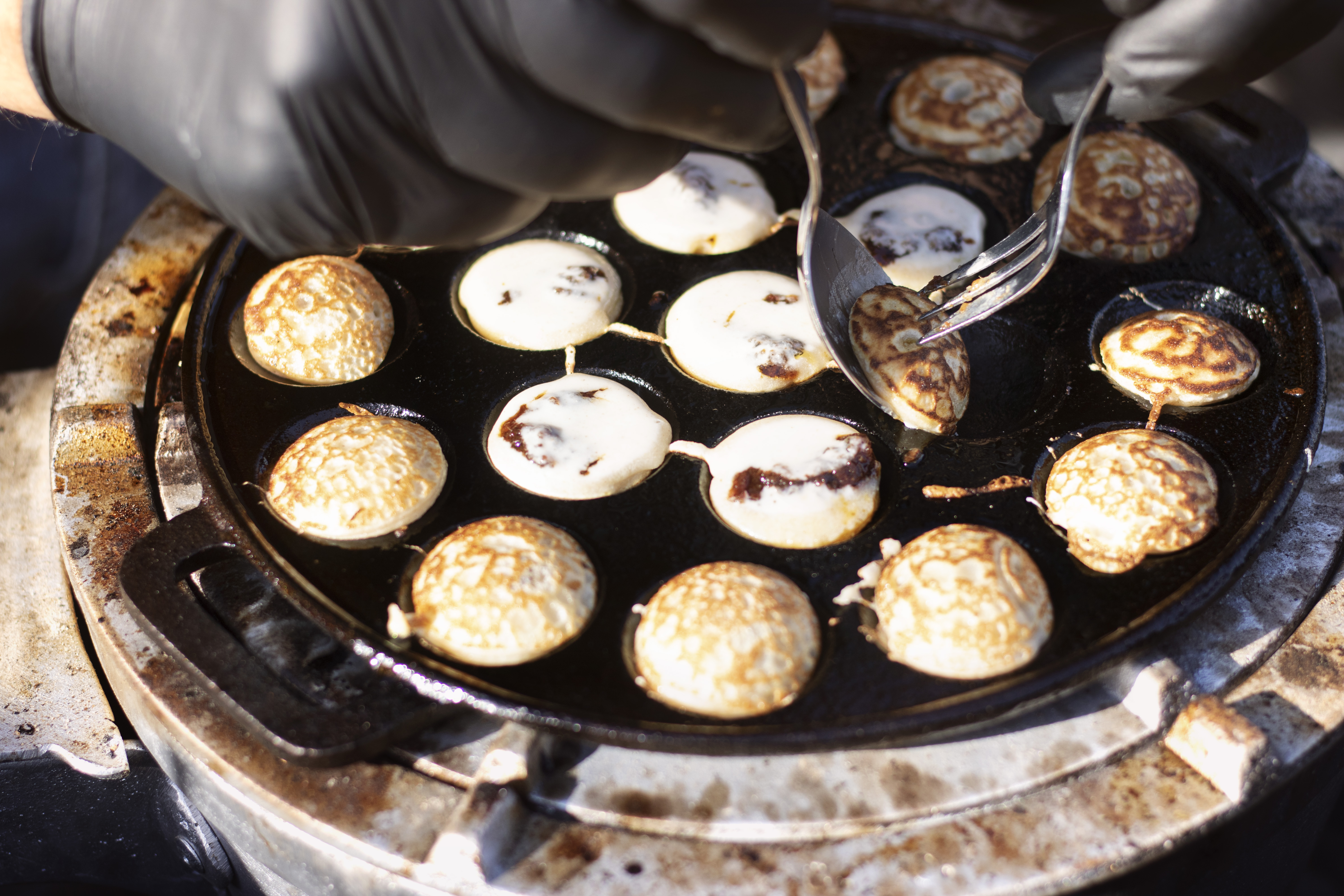 The Windmill - Poffertjes-stekpanna Gjutjärn - 2