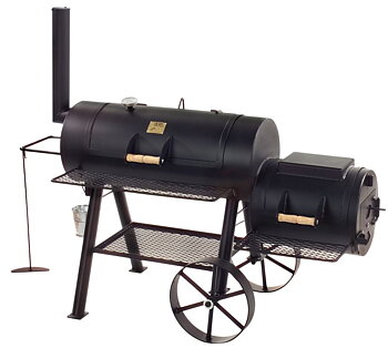 JOE´S BARBEQUE SMOKER® - SILVER EDITION 16” Texas Classic" Long version