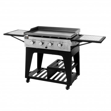 "Flat Top" Gasolgrill MUSTANG BBQ PARILLA med 4 brännare - 4