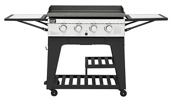 "Flat Top" Gasolgrill MUSTANG BBQ PARILLA med 4 brännare