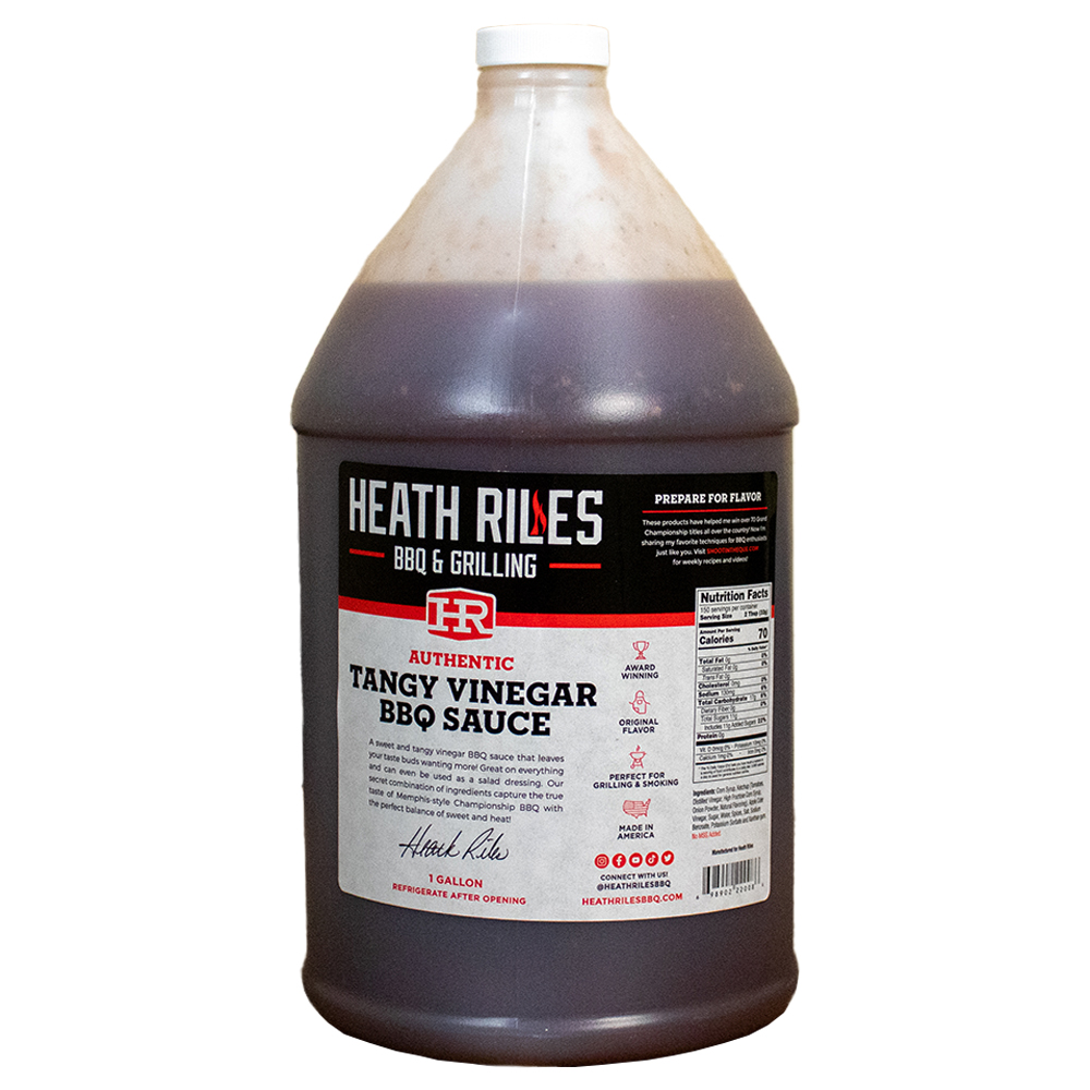 Heath Riles Sweet BBQ Sauce, 1 Gallon  ( 4,54L )