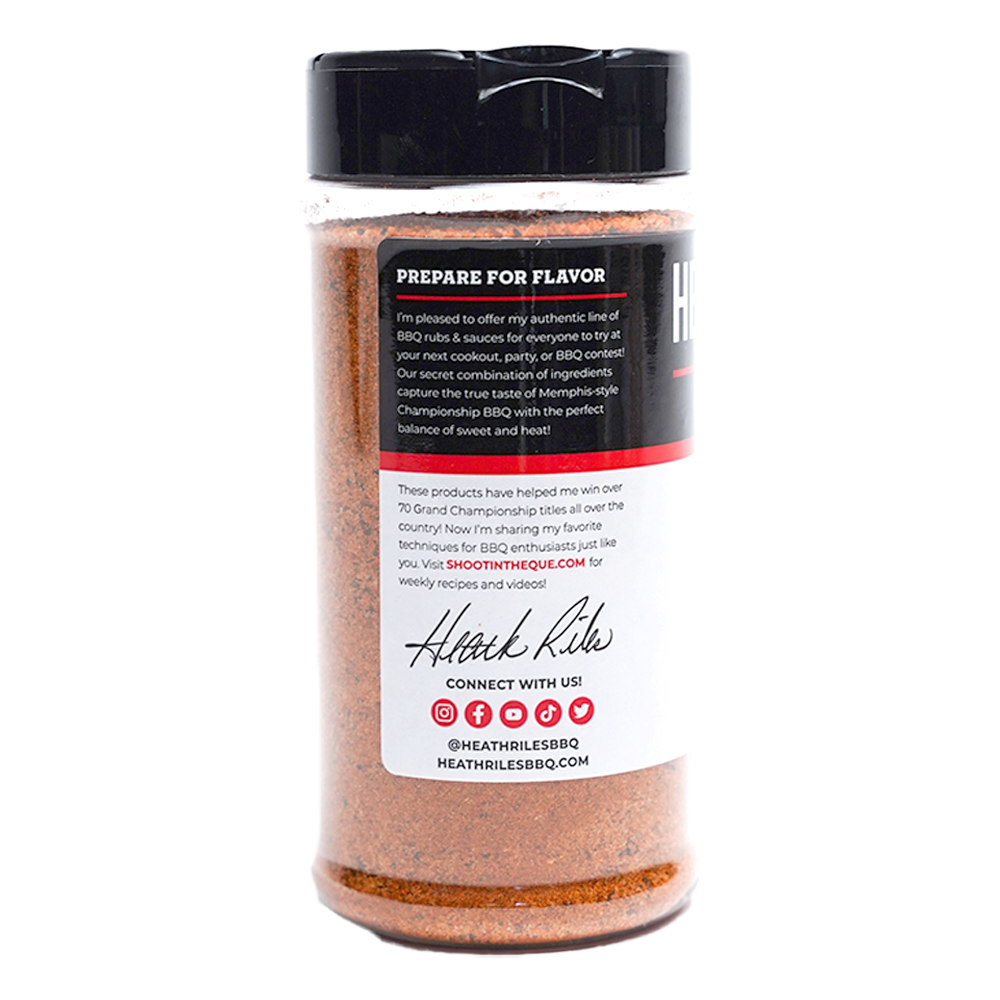Heath Riles BBQ Honey Chipotle Rub Shaker - 3