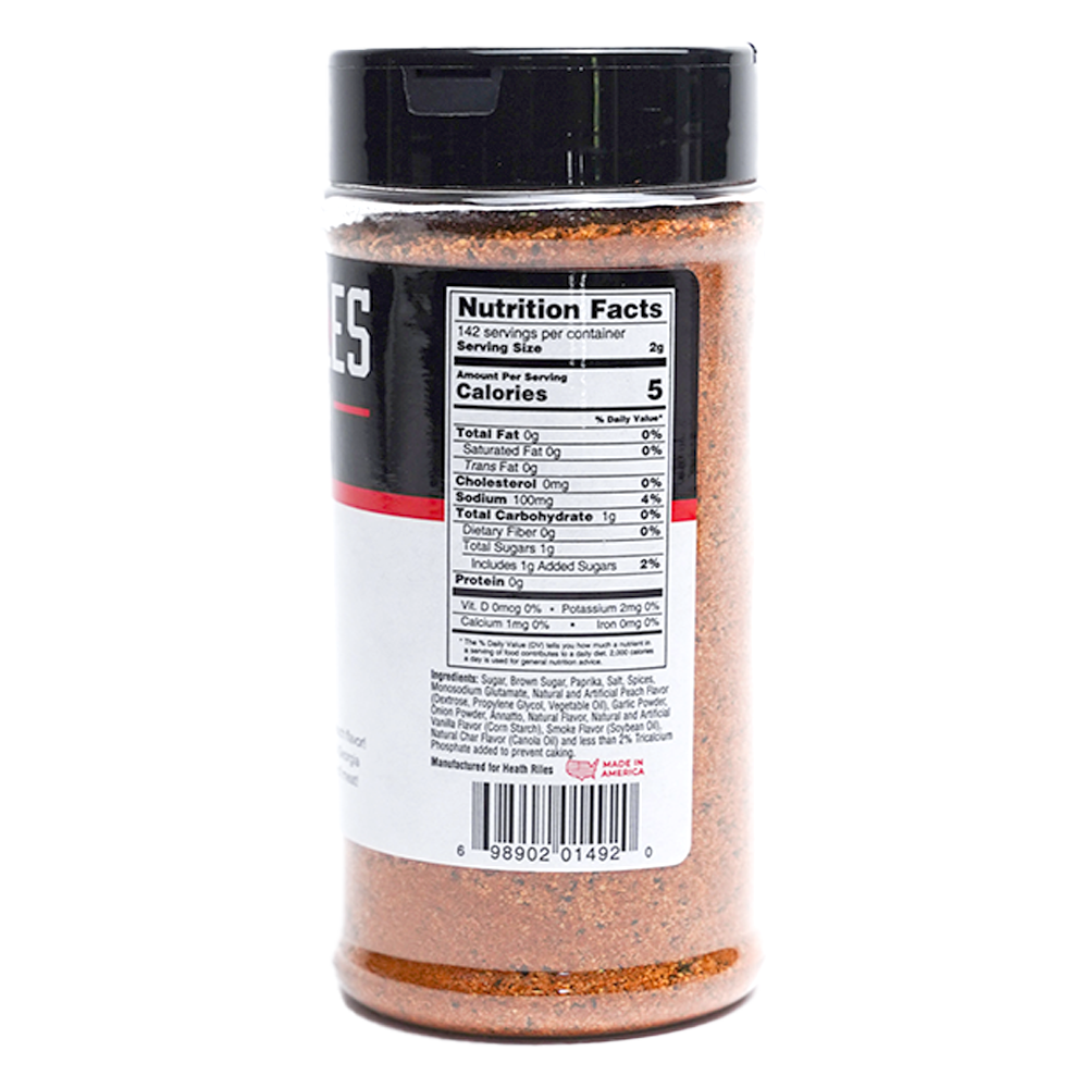 Heath Riles BBQ Peach Rub Shaker - 2