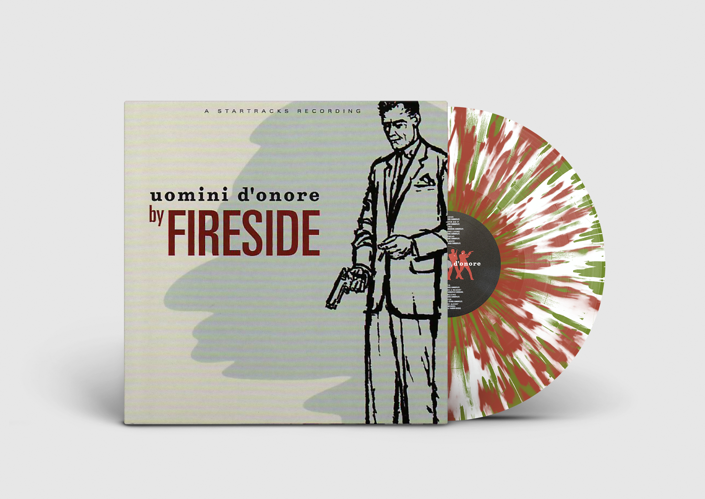 Fireside - Uomini D'onore - 3 col splatter vinyl LP