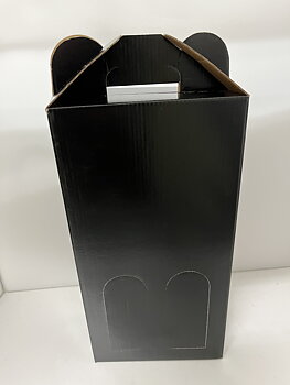 Presentförpackning för 2 vinflaskor