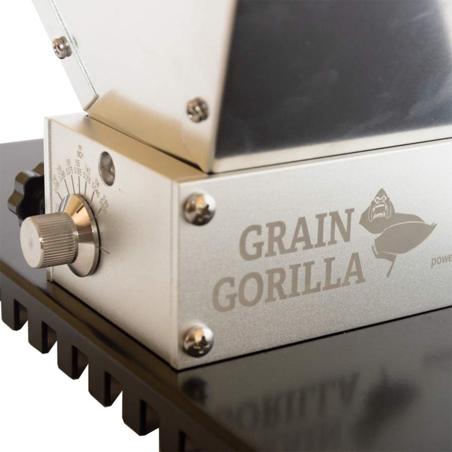 Malzquetsche Grain Gorilla - Komplett (verstellbare Walze) - 2