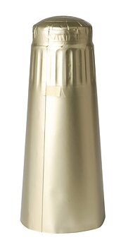 Aluminiumkappen für Sektflaschen Gold