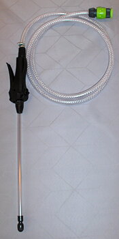 Pullonpesuri 35 cm. Etusuihku