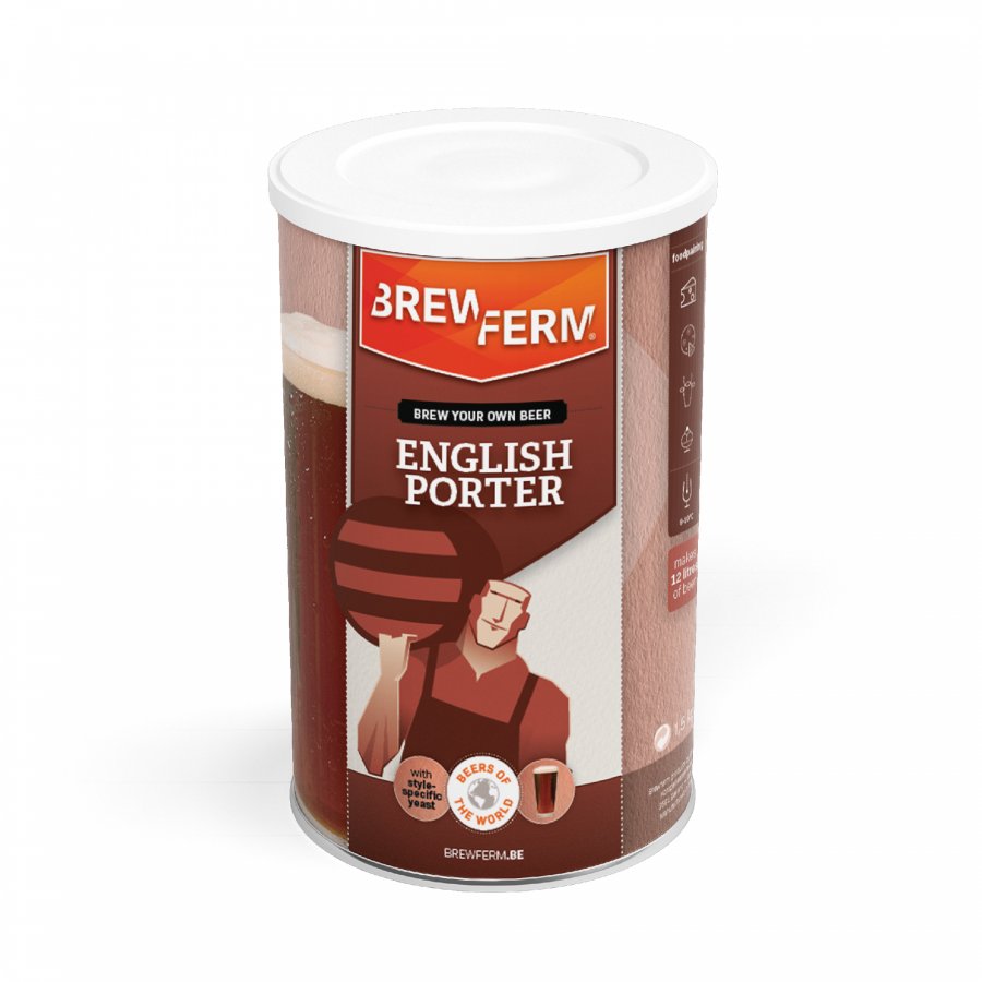 Brewferm Englisches Porter für 12 L.