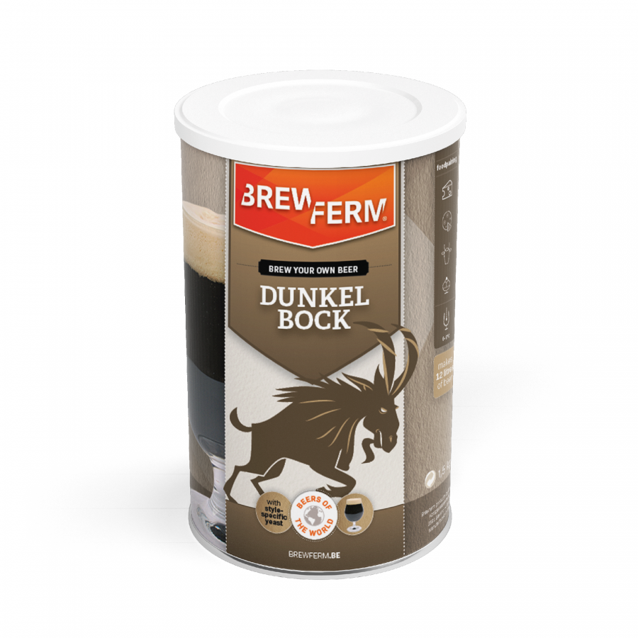 Brewferm Dunkel Bock 12 litran oluterään