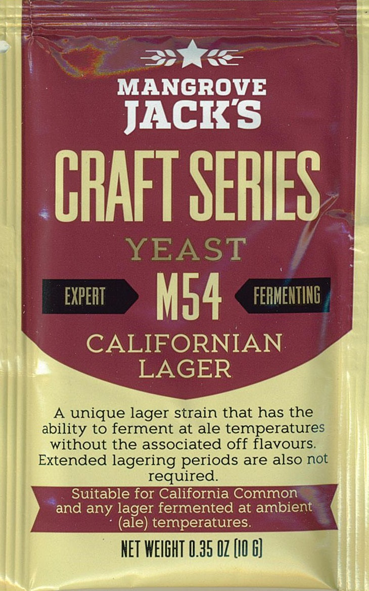 Mangrove Jack's M54 California Lager ølgær 10 gr.