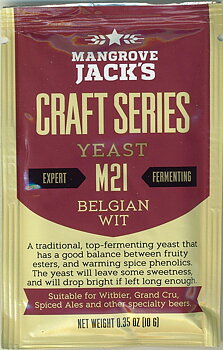Mangrove Jack's M21 Belgian Wit öljäst 10 gr.