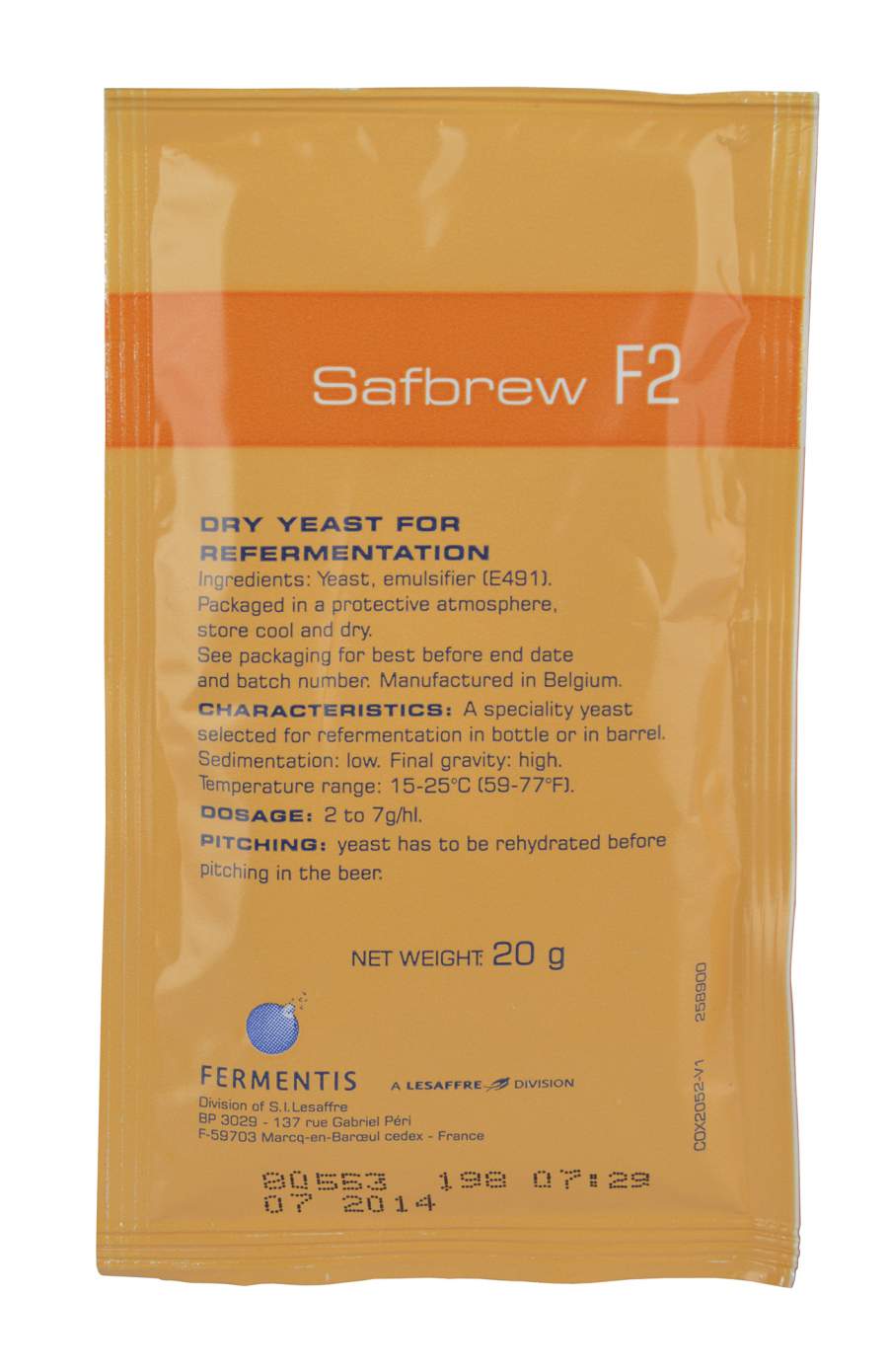 Fermentis Safbrew F-2 öljäst
