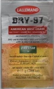 Danstar Bry-97 Amerikanische West Coast Bierhefe 11 gr.