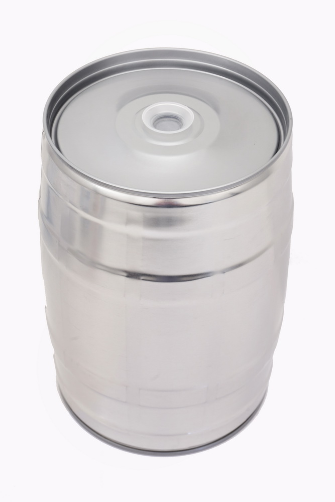 Partyfass 5 L Silber