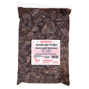 Dunkler Kandiszucker (Stückchen) 500g