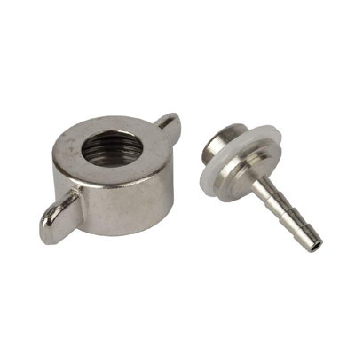 Flügelmutter, Nippel für 4 mm Schlauch